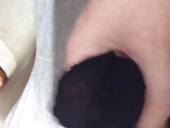 cumming in neighbors stocking
