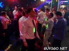 Wet gay orgy full of cum