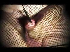 transvestite lingerie sounding urethral dildo 51