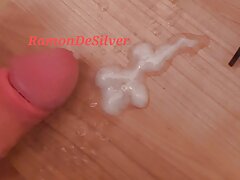 Master Ramon squirts right into your slave's mouth while jerking off!