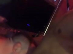 Sucking off a bad lad