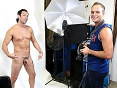 Photo studio fuck with Alexander Garrett and Devin Adams