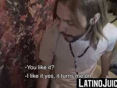 LatinoJuice.com - Long haired blonde Homa satisfies my sexual cravings in exchange of cash