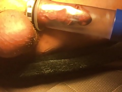 Slow-motion penis pump