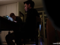 His real granddad sees grandson masturbate off (batty boy)
