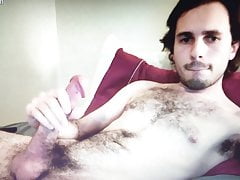 Hung mushroom head huge hard cock guy edging