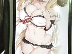 Give a Huge load on Anila (Granblue fantasy)