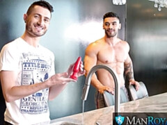 Muscle-bound Arad Winwin topping Robbie Caruso