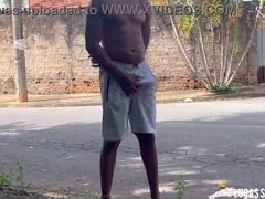 I went for a walk sans undergarments and got urinated on by a stud in the forest