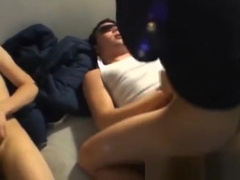 Gay College Boys Banging Ass At Dorm Room Party