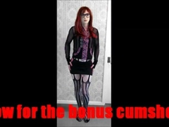 Tranny Pretty Kitty Swallows her big thick load85