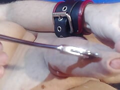 Cock Injection Punishment BDSM Needleplay Fetish Insertion Syringe Pump Saline Sounding Punishment