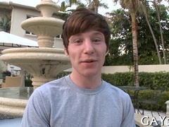 Watch this tight-bodied dude stretch his lover's backside wide open