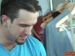 Watch this hot muscle dude take on multiple cocks in a wild Pop-shot frenzy!