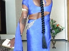 hijda in saree