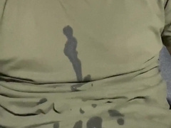 Builder masturbates off steamy boner after work! Good-sized geyser of spunk!