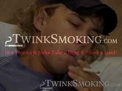 Blonde Casey Wood pulled out his eleven inches cock and rubbed it passionately