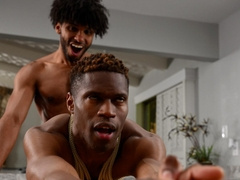 Quarantined black cock fuck with Isaiah Taye & Tony Genius