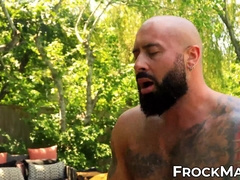 Sweaty and hardcore take turns ass pounding with hot studs Gunnar Gates and Aiden Dean