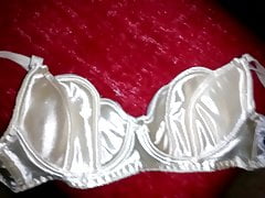 cum small cup satin bra