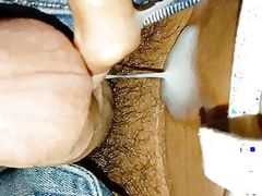 Asian Boy Plays With His Penis