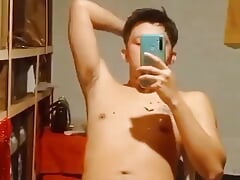 Young Philippino Home Wanking