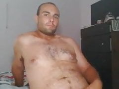 Pulling my cock out.