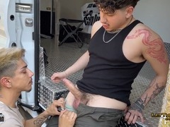 Gay let them watch, big dick latino, youngsters