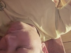 Abisheklimbu explores sucking candy for the first time