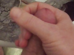 Cumming on wet panties