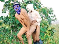 Gay couple cumshot in forest boy