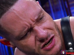 Fist fucking after blowjobs and doggy style for muscular men