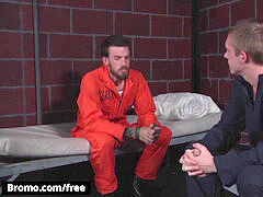 Bromo - Rocko South with Zane Anders at Barebacked In prison Part 1 sequence 1