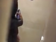 chris brown pissing