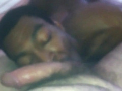 Black Bitch Swallows White Thug Cum 7
