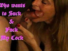 Who wants to suck my cock?