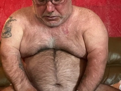 HAD A PLAYTHING IN MY BACKSIDE WHILE I SHOOT A MEATY STREAM INTO A BOWL