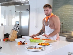 Tony Genius And Trent Marx - Impatient Bbc Couldnt Wait After Dinner To Eat Trents Ass For Dessert