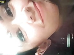 AJ Lee cum tribute 15 (3 loads)