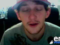 Emo twink Andy Kay anally fucked and cum sprayed