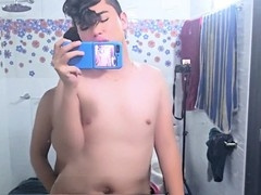 Gay sissy, femboy anal, cums inside