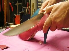 Destroy the wedding heels