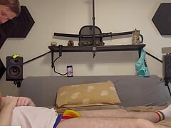 Homemade Sex From Young Gay Couple with Big Cock, Underwear and Breeding