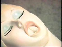 Doll Blowjob and Cum on Face 2 - Video 141
