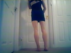 Tight sexy trap shows off that ass