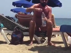 Str8 spy daddy bear at the beach 2
