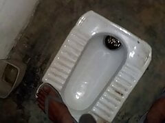 A desi guy showing sleeping dick with doing piss and feeling for someone
