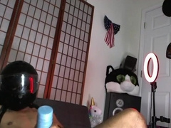 ThrowBack Series: Gamer Plays with Aniston Fleshlight on Chaturbate