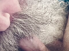 Moustache Grandpa Nurses on Hairy Cub Cock