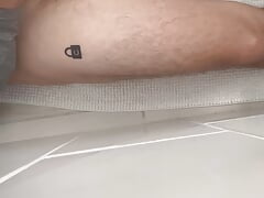 Cuckold husband Cums on himself while wife is away